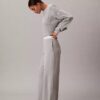 Pantaloni de dormit din jersey de bumbac cu logo