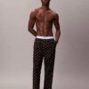 Pantaloni de dormit din poplin de bumbac Pantaloni de dormit din poplin de bumbac