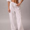 Pantaloni de dormit din poplin de bumbac Pantaloni de dormit din poplin de bumbac