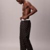 Pantaloni de dormit din poplin de bumbac Pantaloni de dormit din poplin de bumbac