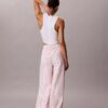 Pantaloni de dormit din poplin de bumbac Pantaloni de dormit din poplin de bumbac