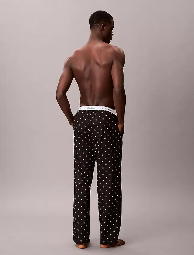 Pantaloni de dormit din poplin de bumbac Pantaloni de dormit din poplin de bumbac