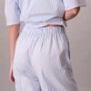 Pantaloni de dormit din poplin de bumbac