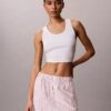 Pantaloni de dormit din poplin de bumbac Pantaloni de dormit din poplin de bumbac