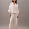 Pantaloni de dormit din viscoză țesută Pantaloni de dormit din viscoză țesută
