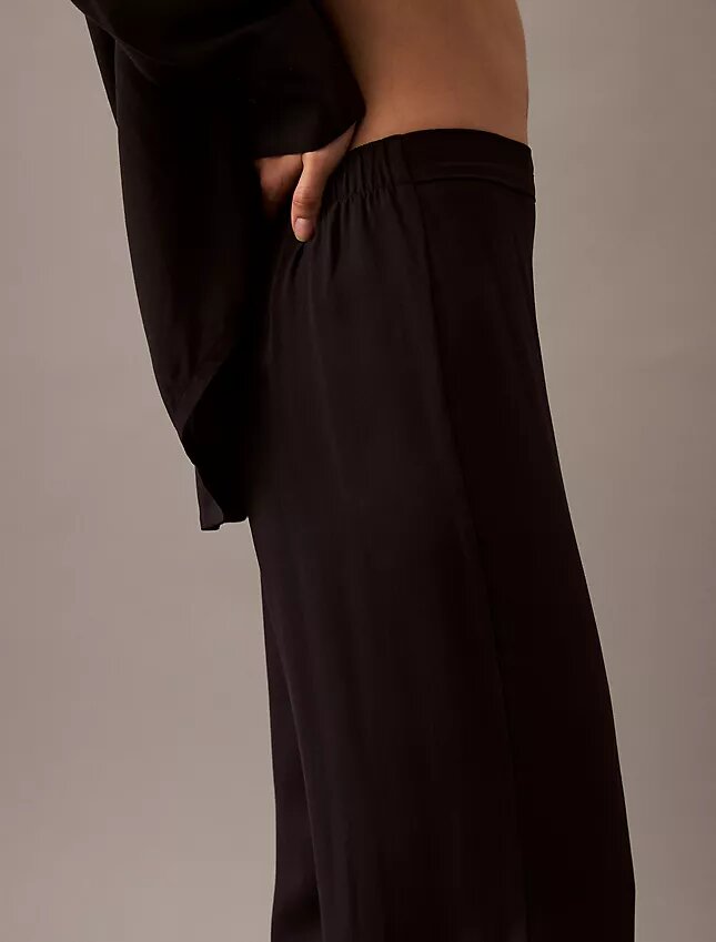 Pantaloni de dormit din viscoză țesută Pantaloni de dormit din viscoză țesută
