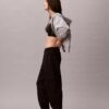 Pantaloni de jogging cargo din fleece cu Monogram