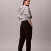 Pantaloni de jogging cargo din fleece cu Monogram