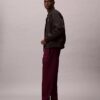 Pantaloni de jogging cu patch Monogram din fleece Pantaloni de jogging cu patch Monogram din fleece