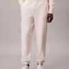 Pantaloni de jogging cu patch Monogram din fleece Pantaloni de jogging cu patch Monogram din fleece
