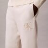 Pantaloni de jogging cu patch Monogram din fleece Pantaloni de jogging cu patch Monogram din fleece