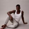 Pantaloni de jogging din bumbac Cotton Stretch Icon