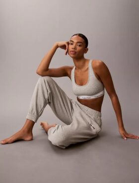Pantaloni de jogging din bumbac cu terry
