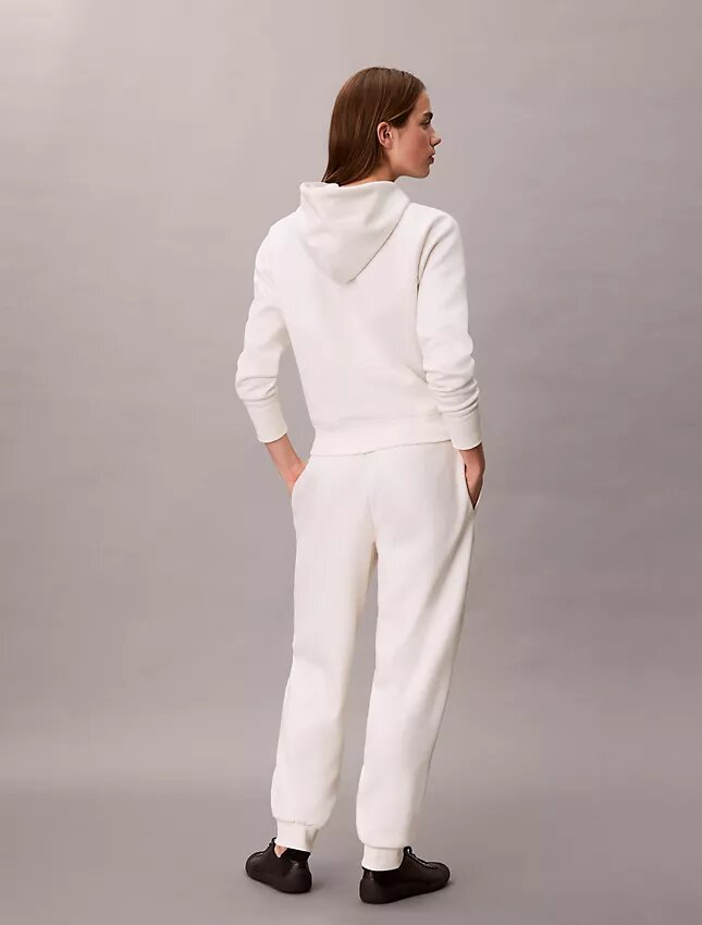 Pantaloni de jogging din fleece cu logo grafic Pantaloni de jogging din fleece cu logo grafic