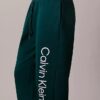 Pantaloni de jogging din fleece cu logo grafic Pantaloni de jogging din fleece cu logo grafic