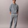 Pantaloni de jogging din fleece cu monogramă