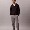 Pantaloni de jogging din fleece cu monogramă