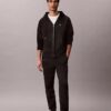 Pantaloni de jogging din fleece cu monogramă