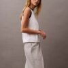 Pantaloni de jogging din fleece cu monogramă
