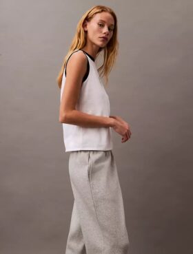 Pantaloni de jogging din fleece cu monogramă
