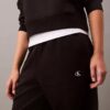 Pantaloni de jogging din fleece cu monogramă
