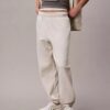 Pantaloni de jogging din fleece cu monogramă