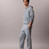 Pantaloni de jogging din fleece cu monogramă