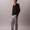 Pantaloni de jogging din fleece cu monogramă