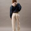 Pantaloni de jogging din fleece cu monogramă