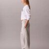 Pantaloni de jogging din fleece cu monogramă
