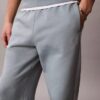 Pantaloni de jogging din fleece cu monogramă