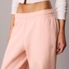 Pantaloni de jogging din fleece cu monogramă