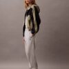 Pantaloni de jogging din fleece cu monogramă