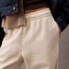 Pantaloni de jogging din fleece cu monogramă