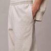 Pantaloni de jogging din fleece cu monogramă