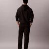Pantaloni de jogging din fleece cu monogramă
