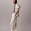Pantaloni de jogging din fleece cu monogramă
