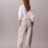 Pantaloni de jogging din fleece cu monogramă