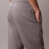 Pantaloni de jogging din fleece cu monogramă