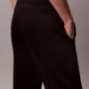 Pantaloni de jogging din fleece cu monogramă