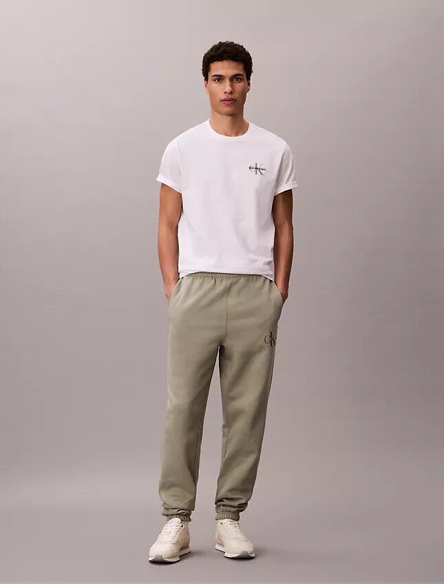 Pantaloni de jogging din fleece Monologo Pantaloni de jogging din fleece Monologo