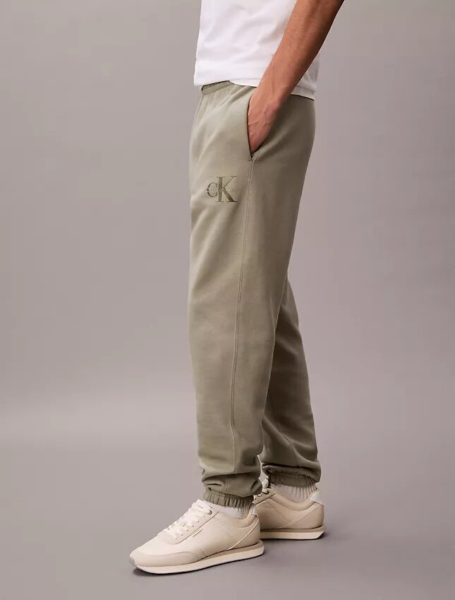 Pantaloni de jogging din fleece Monologo Pantaloni de jogging din fleece Monologo