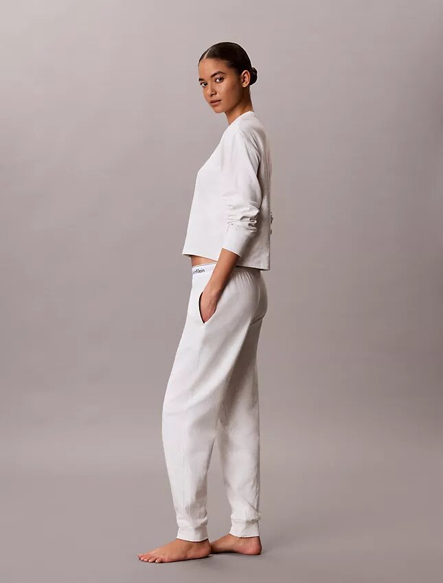 Pantaloni de jogging din material modern Pantaloni de jogging din material modern