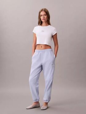 Pantaloni de jogging Monologo din French Terry