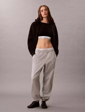 Pantaloni de jogging Monologo din French Terry