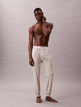 Pantaloni de pijama din bumbac Cotton Stretch Icon