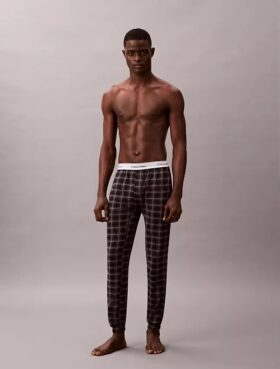 Pantaloni de pijama din bumbac Cotton Stretch Icon