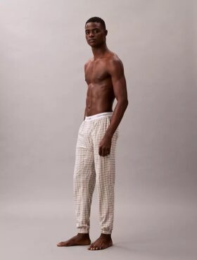Pantaloni de pijama din bumbac Cotton Stretch Icon