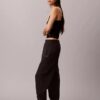 Pantaloni de pijama din bumbac cu buclă