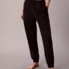 Pantaloni de pijama din bumbac cu buclă